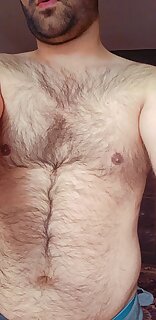 nude hairy body