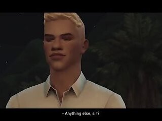 SIMS 4 - Twink secretly pleasing resort guests